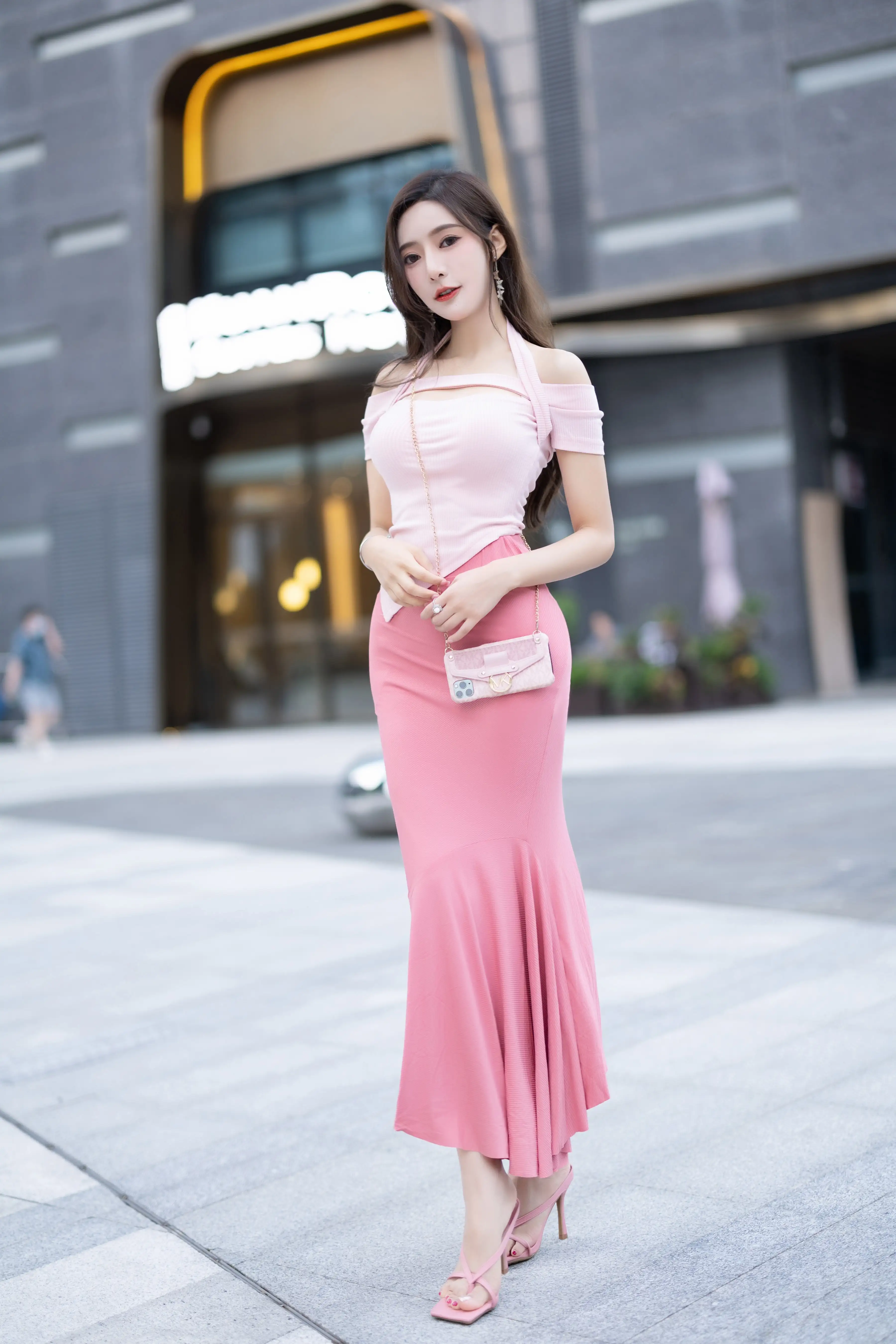 王馨瑶_NO.020_内购无水印_NO.5601_粉色上衣加半身裙配小奶牛_ - M940.COM 内部私购-第5张